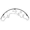 Centric Parts Riveted Brake Shoes, 112.07140 112.07140